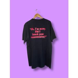 Vintage 1994 Pulp Fiction Movie Promo T-Shirt XL Black Embroidered TULTEX tag